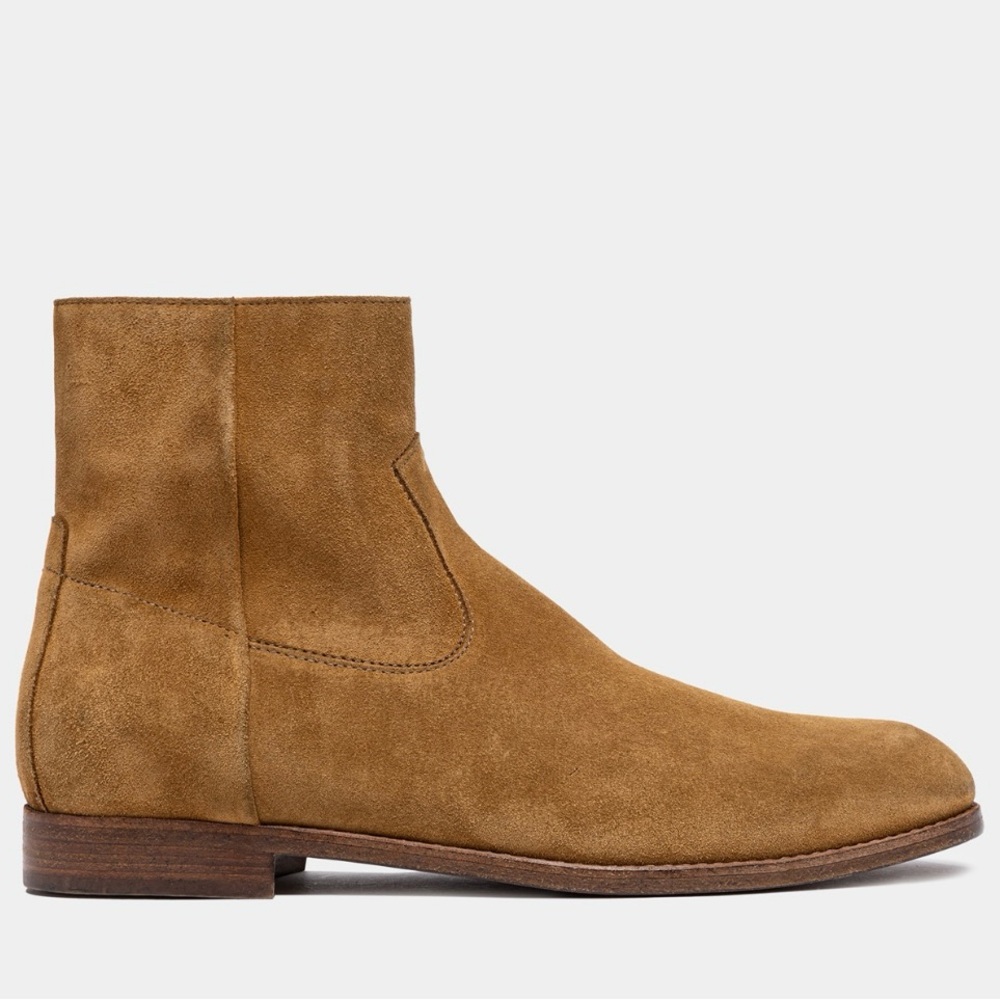 Buttero Floyd Tan Brown Suede Men's Ankle Boots US 9/EUR 42 Row Rag Bone Chelsea